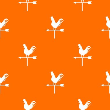 Weather vane sorunsuz horoz desenli