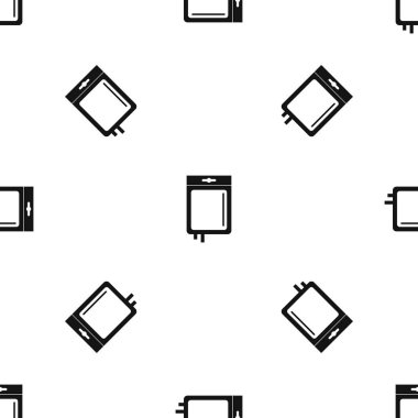 Kan nakli desen sorunsuz siyah