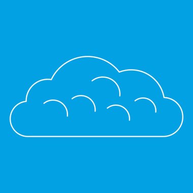 Kar bulutu simgesi, özet biçimi