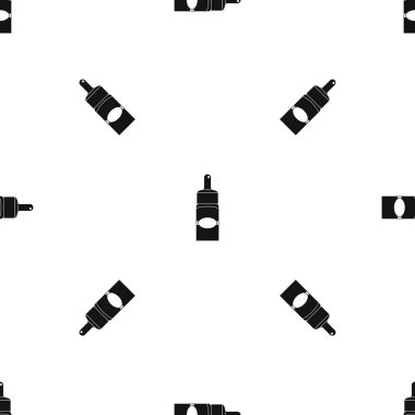 Tıbbi damla desen sorunsuz siyah