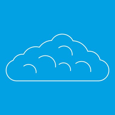 Islak bulut simgesi, anahat stili