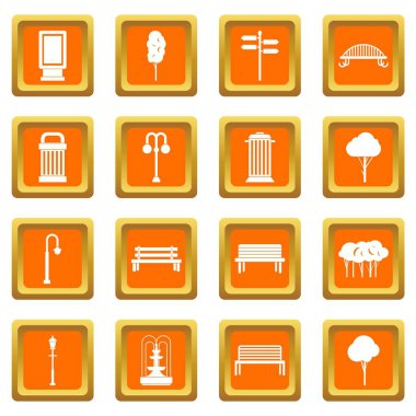 Orange Park Icons set