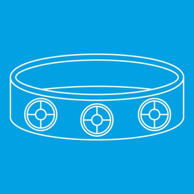 Bilezik simgesi, anahat stili