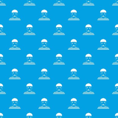 Palyaço desen kesintisiz mavi