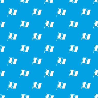 Fransa bayrağı desen kesintisiz mavi