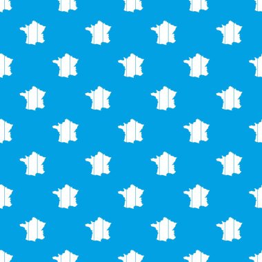 Fransa desen kesintisiz mavi