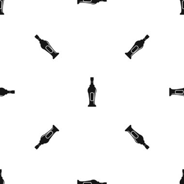 Alkol şişe desen sorunsuz siyah