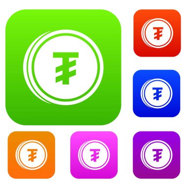 Tugrik sikke koleksiyonu ayarla