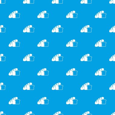 Ekmek desen kesintisiz mavi