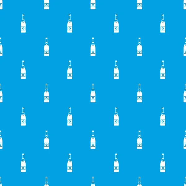 Шампанское бесшовный синий — стоковый вектор