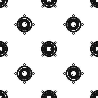 Ses hoparlör desen sorunsuz siyah