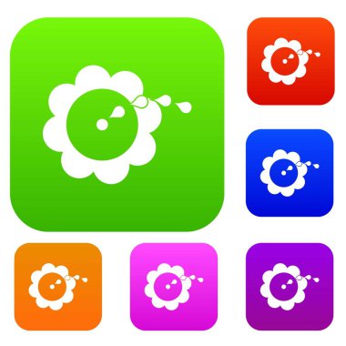 Sulama çiçek koleksiyonu ayarla