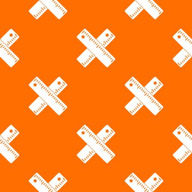 İki çapraz cetveller desen sorunsuz