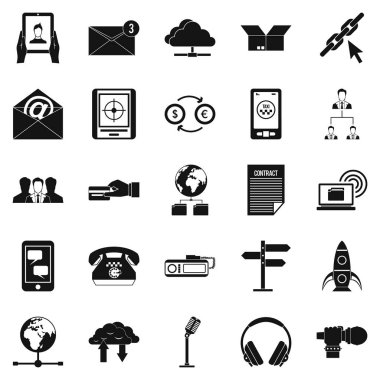 Remark Icons set, basit tarzı