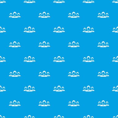 Müşteri destek operatörleri kesintisiz mavi model