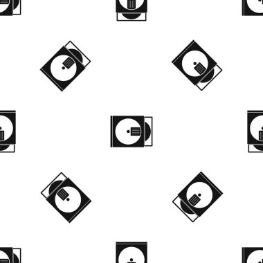 CD kutusu disk model sorunsuz siyah