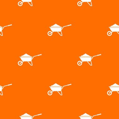 El arabası ile toprak desen sorunsuz yüklendi