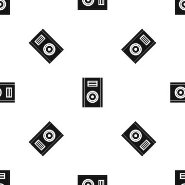 Müzik hoparlör desen sorunsuz siyah