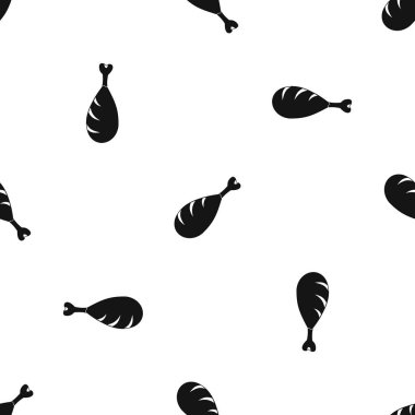 Et kemik desen sorunsuz siyah