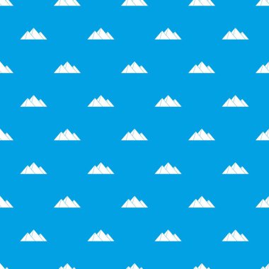 Kesintisiz mavi piramit desen