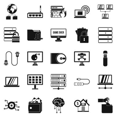 Optik Sürücü simgeler kümesi, basit tarzı