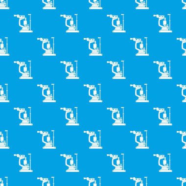 Phoropter desen kesintisiz mavi