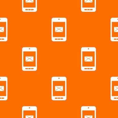 Ekran desen sorunsuz e-posta sembolü ile Smartphone