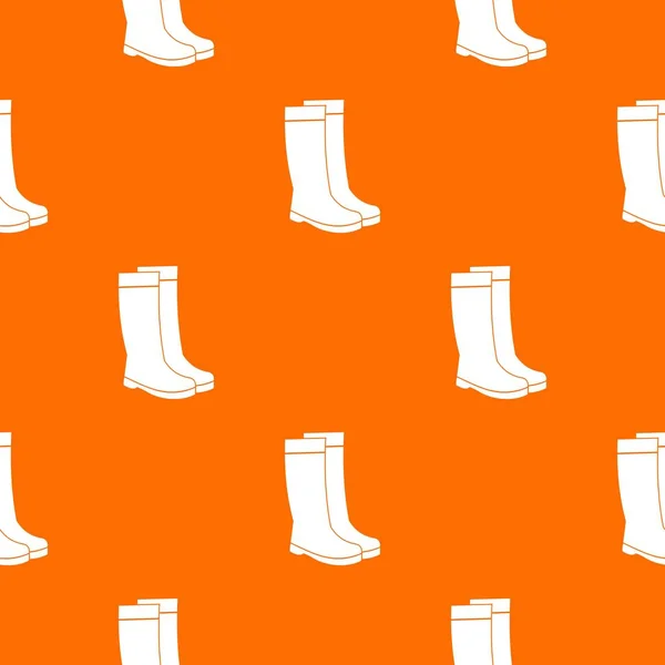 Rubber boots pattern seamless — Stock Vector