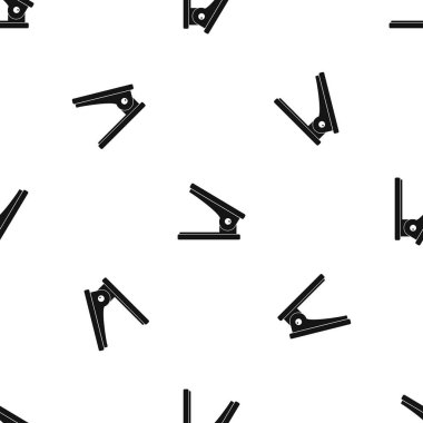 Ofis Kağıt Delik Zımba desen sorunsuz siyah