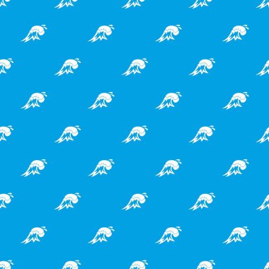 Sörf dalga deseni kesintisiz mavi