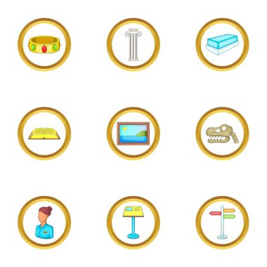 Gezi Icons set, karikatür tarzı