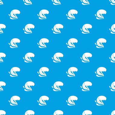 Sörf dalga deseni kesintisiz mavi