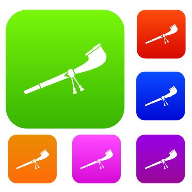 Retro yasaktır boru koleksiyonu ayarla