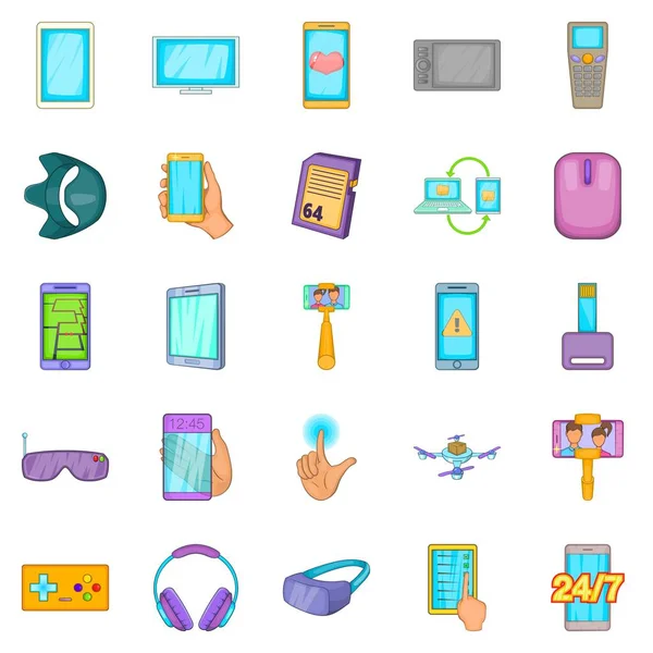 Widget Icons set, karikatür tarzı