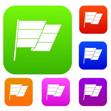 Bayrak koleksiyonu ayarla