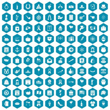 100 takvim simgeler sapphirine menekşe