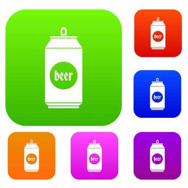 Alüminyum bira koleksiyon küme