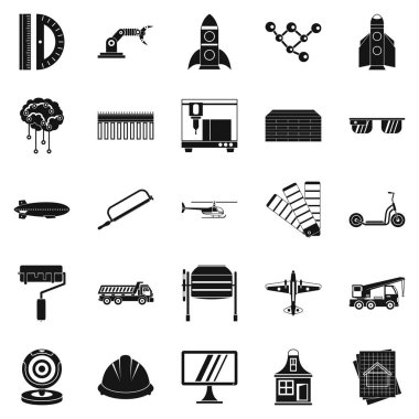 Grafik simgeler kümesi, basit tarzı