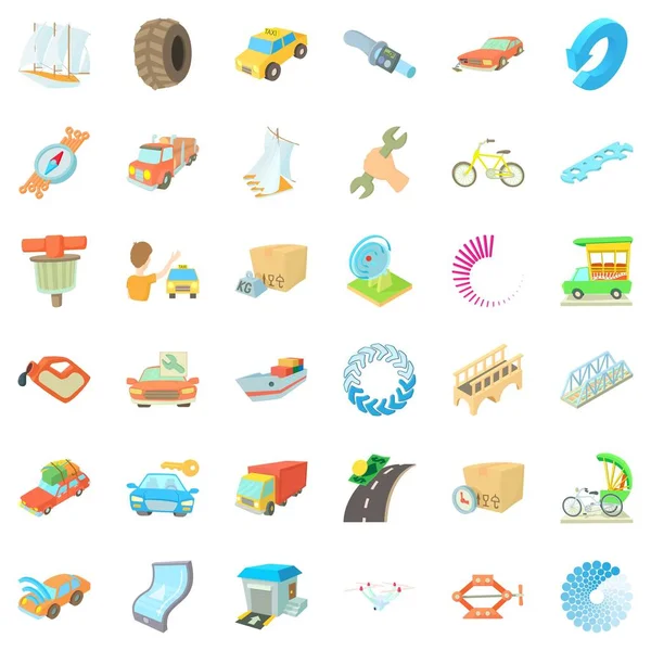 Otomatik mekanik simgeleri, çizgi film biçimi