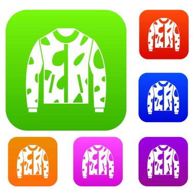 Kamuflaj ceketi koleksiyonu ayarla