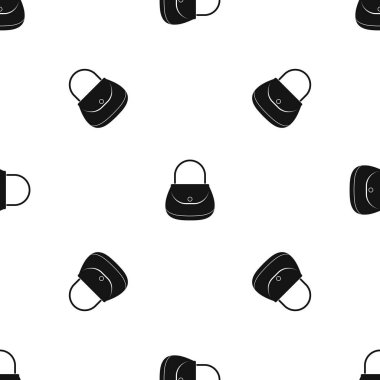 Kadın çantası desen sorunsuz siyah