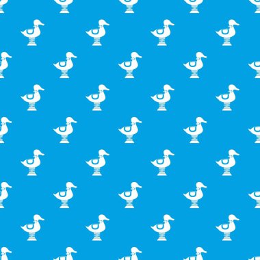 Ördek bahar bkz: testere desen kesintisiz mavi