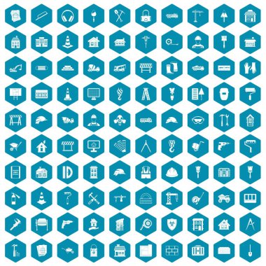 100 inşaat simgeler sapphirine menekşe