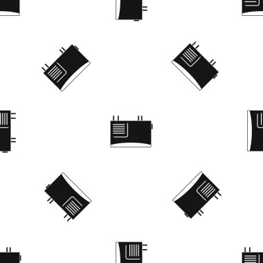 Duvar yönlendirici model sorunsuz siyah