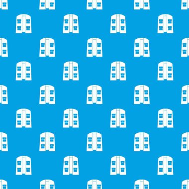 Avcı yeleği desen kesintisiz mavi