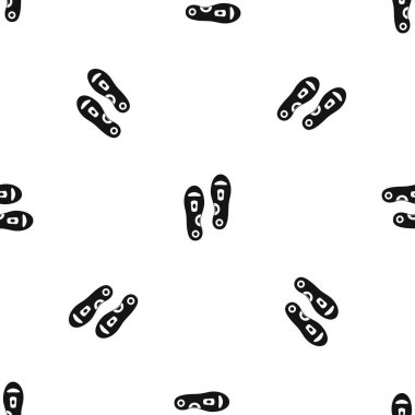 Ortopedik tabanlık desen sorunsuz siyah