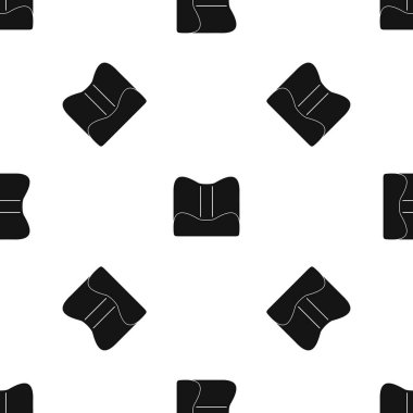 Ortopedik yastık desen sorunsuz siyah