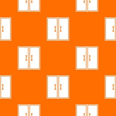 İki cam kapı Dikişsiz desen