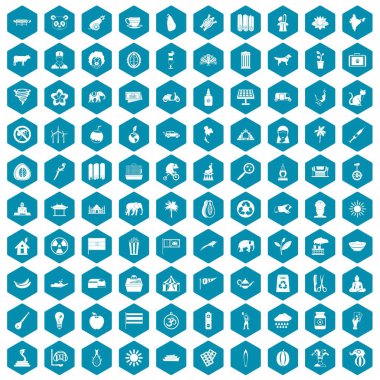 100 fil kutsal kişilerin resmi sapphirine menekşe