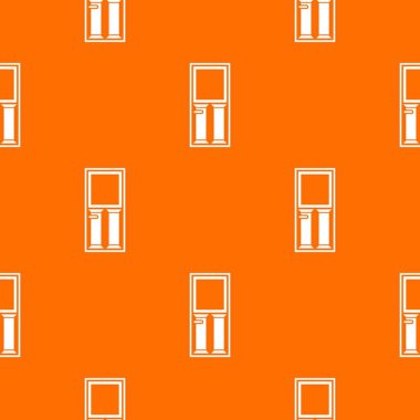 Sorunsuz cam desenli ahşap kapı